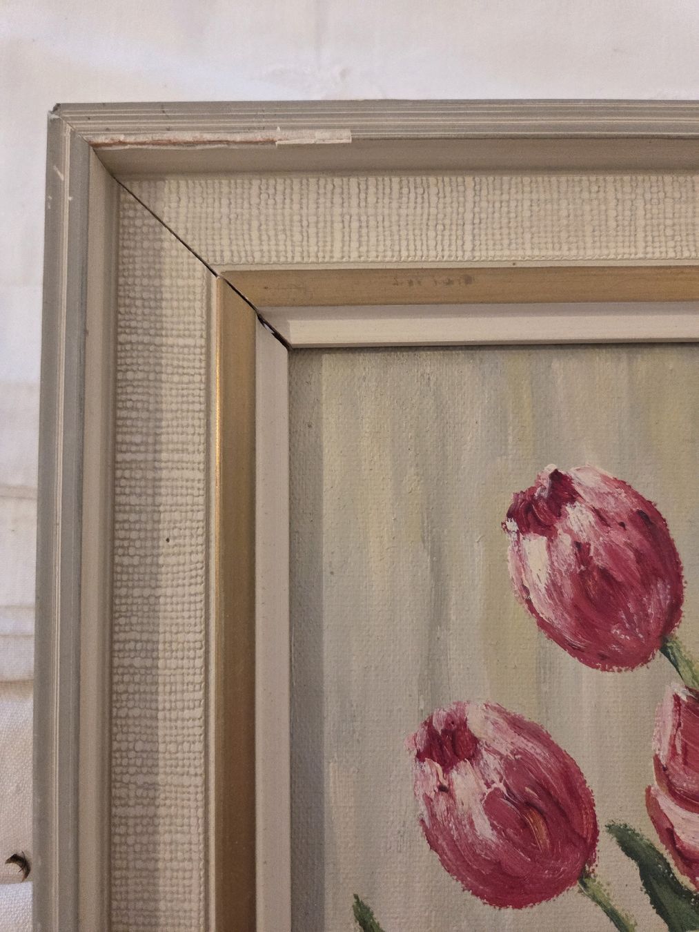 Dipinti: Tulpen Ölgemälde H.v.Beek – Usato da Rickenbach Sulz venduto da Kodachrom 3