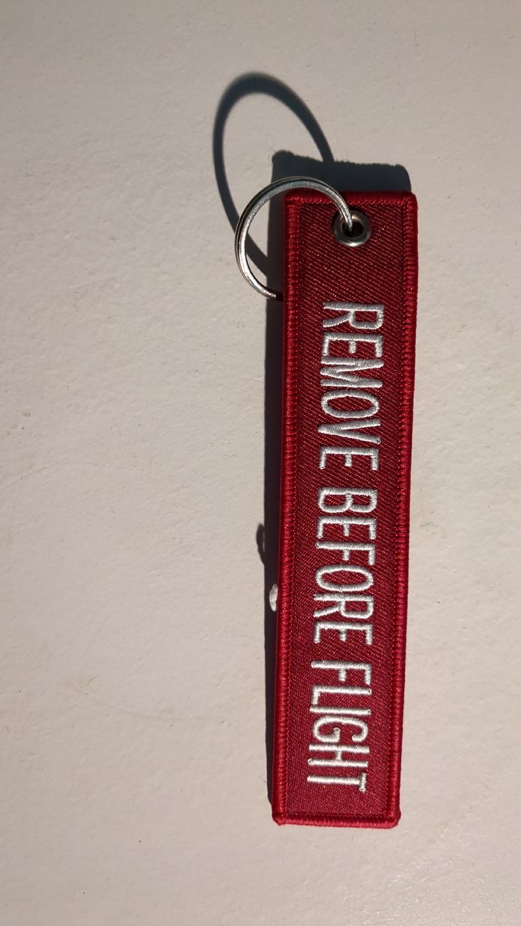 Portachiavi: Remove Before Flight Schlüsselanhänger - Neu! – Usato da Randa venduto da est_m9n9
