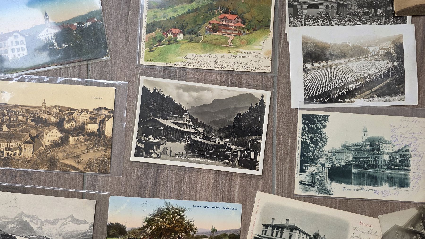 Cartoline postali: Schweizer Ansichtskarten ca 450 bis 500 st. mit Potenzial ! – Usato da Reichenburg venduto da ibiza18 7