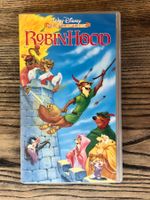Disney Meisterwerke Robin Hood VHS Videokassette