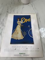 Fortuna Kalender 1985 Calendrier Vintage Emailschilder