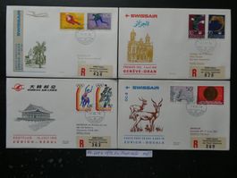 FL Lot 6 1976 Diverse Flugbriefe