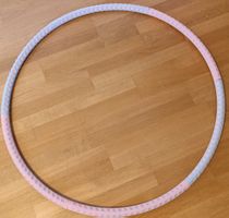 Hula Hoop Reifen gepolstert rosa grau wie neu