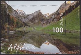 2018 Sonderblock Alpstein** postfrisch / KW 3.00