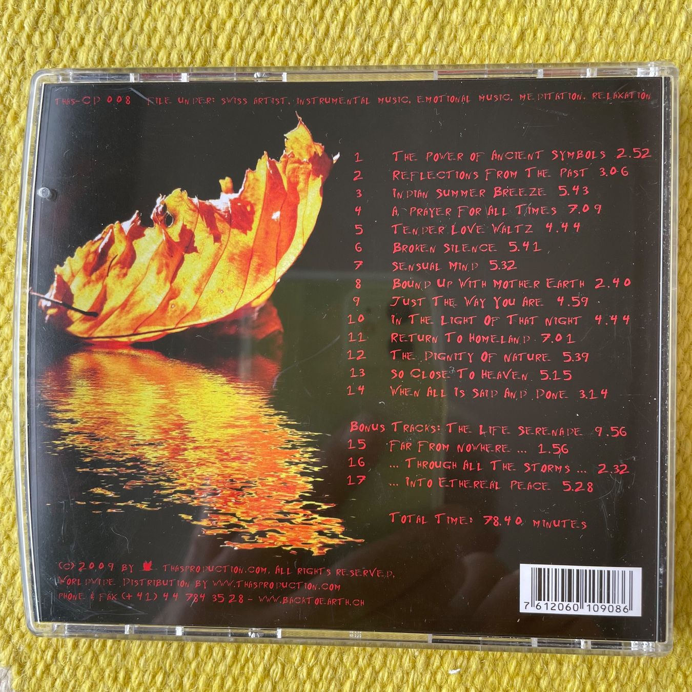 CD: BACK TO EARTH-SENSUAL MIND – Usato da Rorschacherberg venduto da CD-Roli 1
