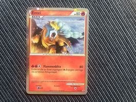 Pokemon Entei Holo Promo HGSS 21 excellent