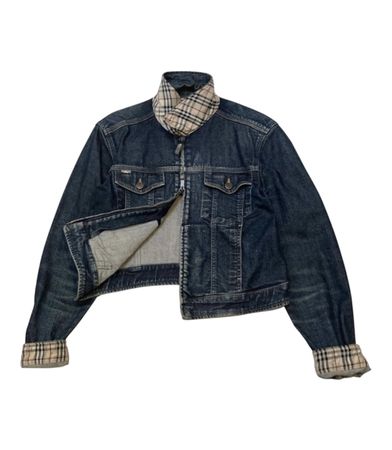 Burberry jeans fashionable Nova Check jacket