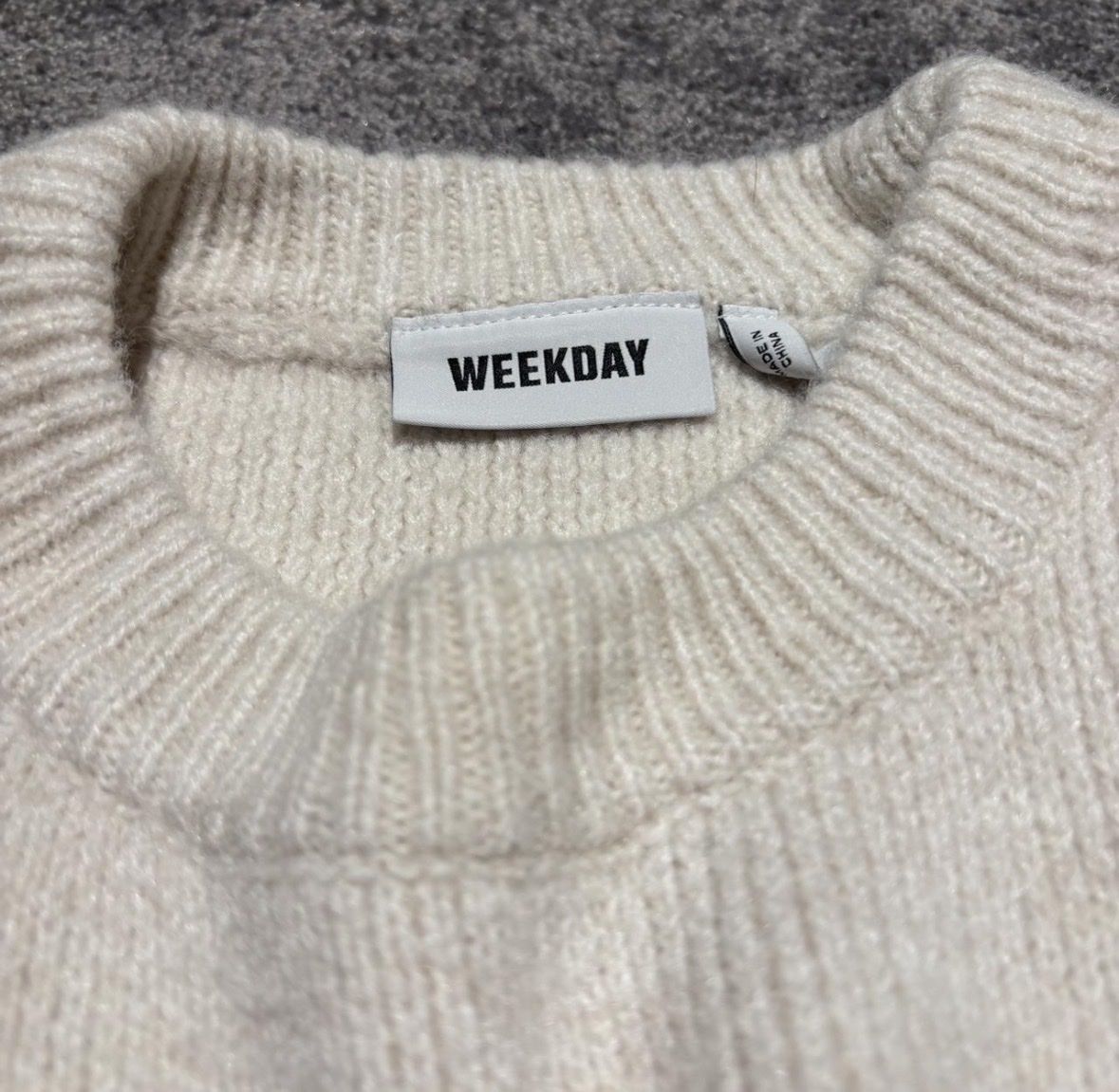 Weekday Maglioni & Felpe: WeekDay Winter Pullover/Pulli, Wollweiss, Gr. S, Neuwertig! – Nuovo e nell'imballaggio originale da Teufen AR venduto da yan_b7nm 1