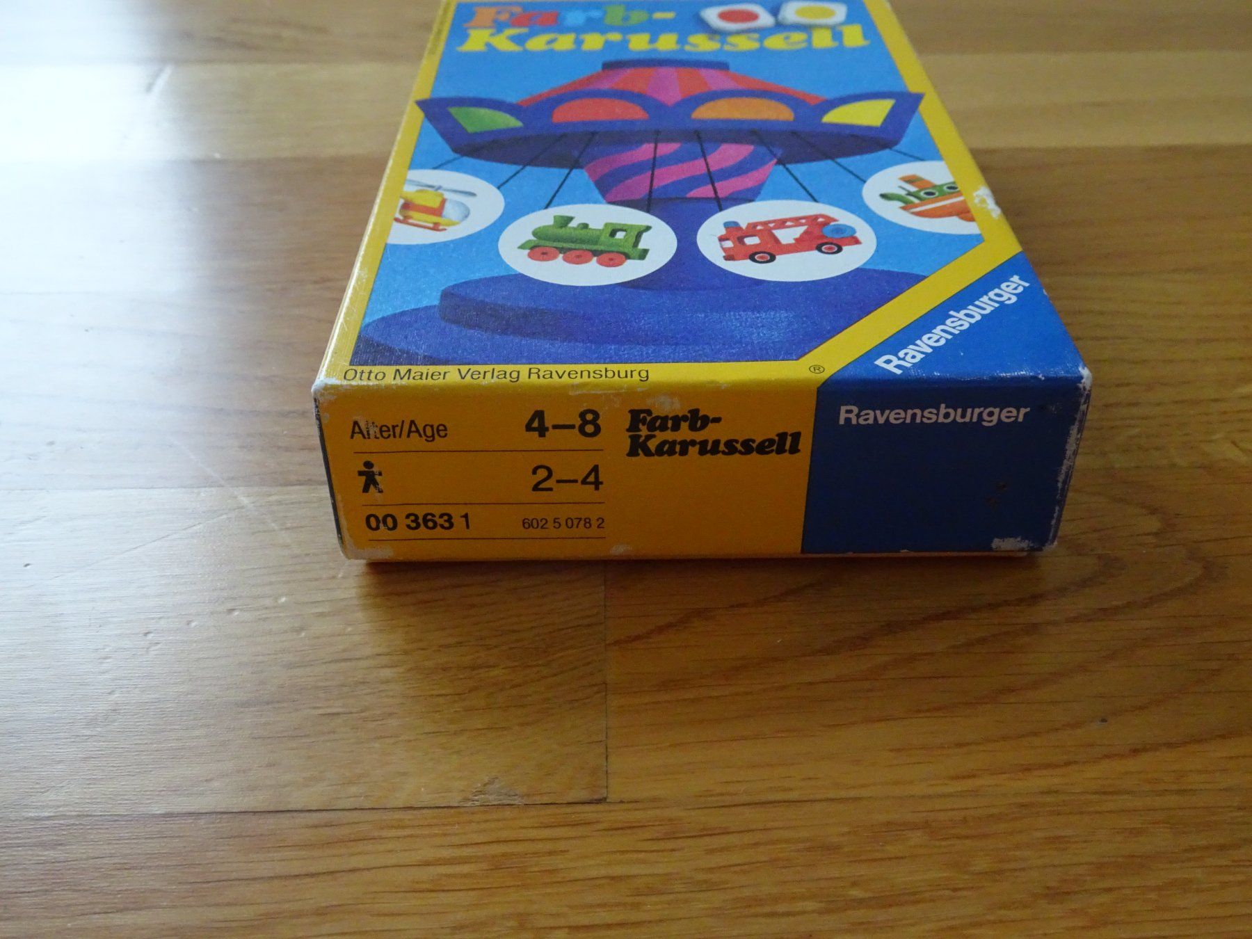Ravensburger Giochi: Ravensburger Farb-Karussell Spiel – Usato da Zürich venduto da null8 1