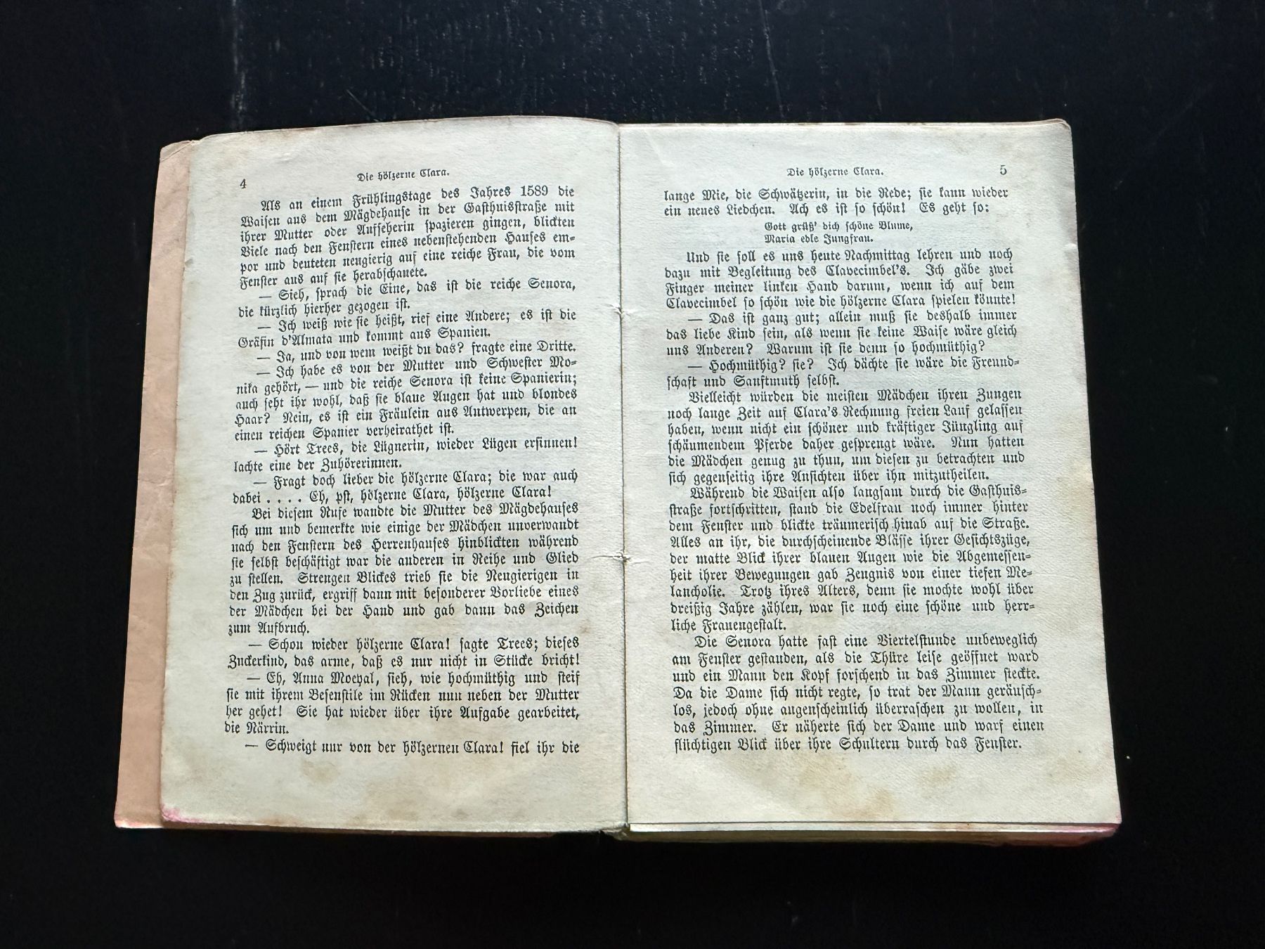 Libri: Universal-Bibliothek Die hölzerne Clara von Conscience 1879 – Usato da Erstfeld venduto da Uhu1980 2