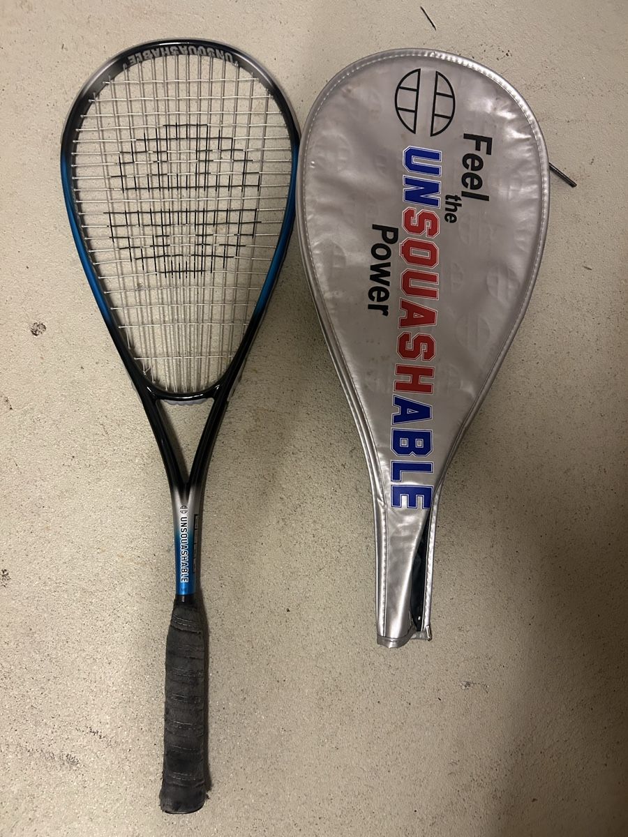 Racchette: Squashschlaeger Unsquashable mit Huelle gebraucht – Usato da Krauchthal venduto da jze_2vym