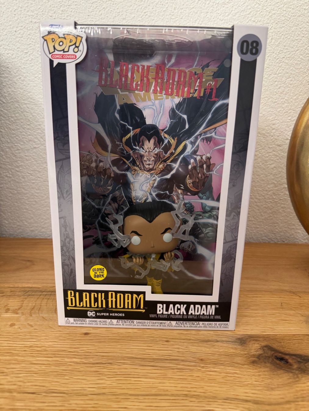 Funko Statuette: Funko Pop - Black Adam #08 Comic Covers – Nuovo e nell'imballaggio originale da Oensingen venduto da CSCollectors