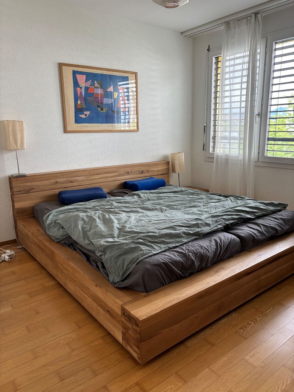 Livique Letti: Doppelbett in Wildeiche 180cmx200cm – Usato da Bern venduto da Inah01