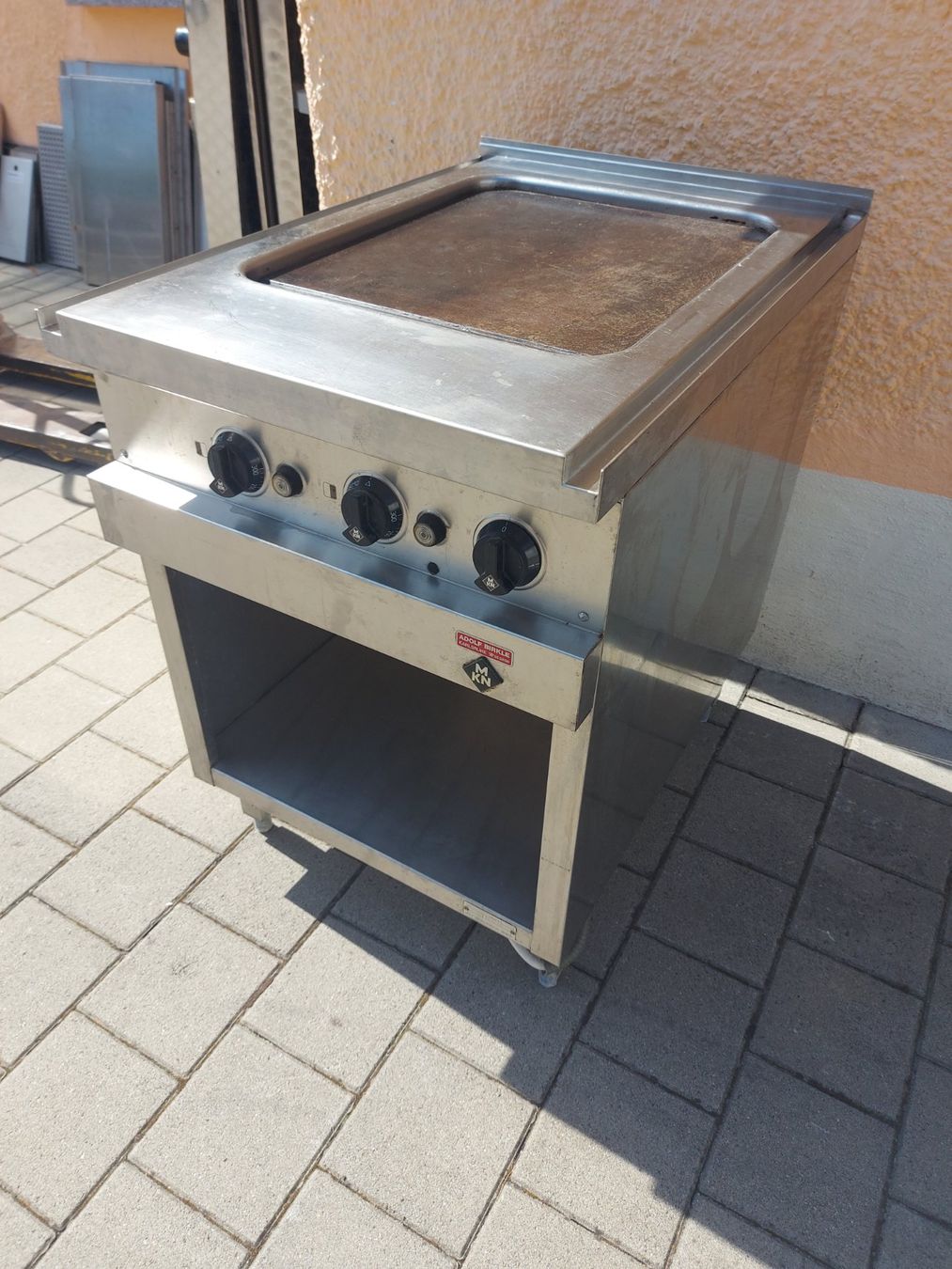 Griglie: Griddleplatte; Grillplatte; Bratplatte Gastro 400Volt – Usato da Rheinau venduto da profitronic.shop 9