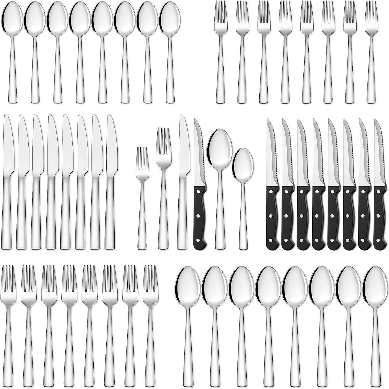 Set di posate: 36 teiliges Edelstahl Besteckset – Nuovo e nell'imballaggio originale da Nuglar venduto da SaleRitter 1