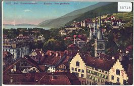 Biel-Bienne - Vue generale - Litho