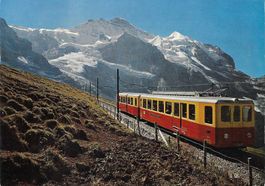 Kleine Scheidegg Jungfrau mit Jungfraubahn