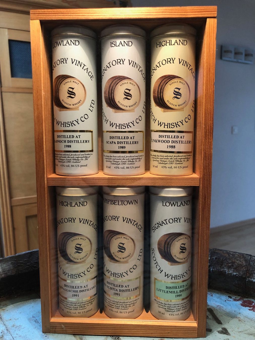 Spiritueux: Whisky - Samples 6 Flaschen diverse Single Malts – Neuf avec emballage d'origine à Aarwangen par concorde58