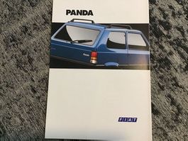 Fiat Panda Faltprospekt 8 Seiten Juni 1994