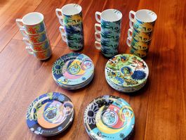 Bopla Tasse und Unterteller konvolut
