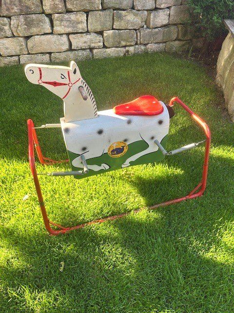 Spielzeuge: aLtEs MeTaLL SChauKeLpfeRd – Gebraucht aus Winkel von zeho