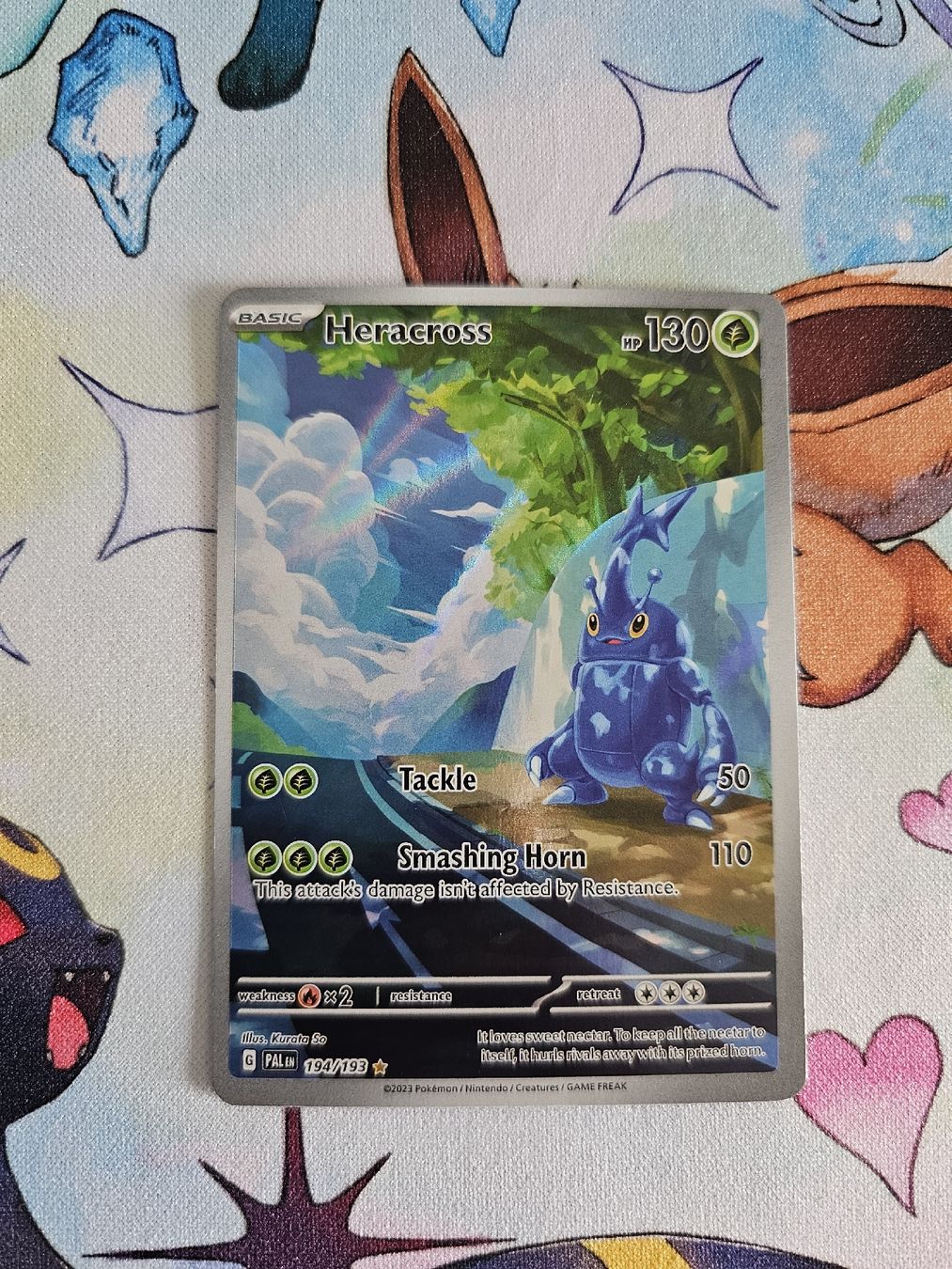 Pokémon Carte collezionabili: Heracross Ilustration Rare EN – Nuovo (secondo la descrizione) da Wetzikon ZH venduto da Vitelo27