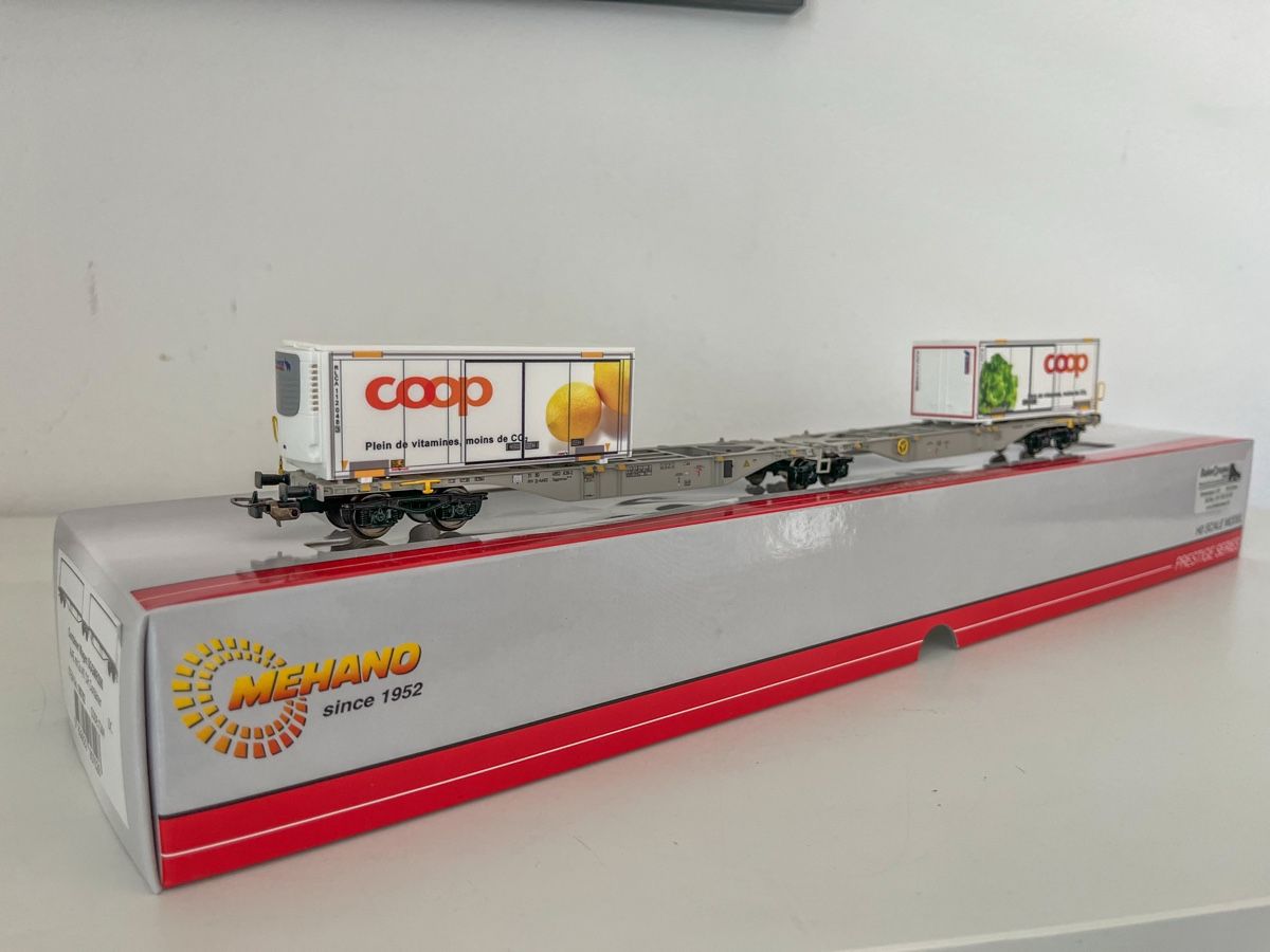 Mehano Trains électriques: Wagon Coop/railCare – D'occasion à Font par TrainspottersuisseHo