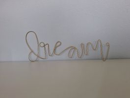 Deko Dream aus Draht