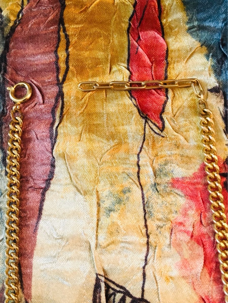 Catenine: DESIGN Kette WUNDERSCHÖN – Nuovo (secondo la descrizione) da Bellinzona venduto da wav_72pt 5