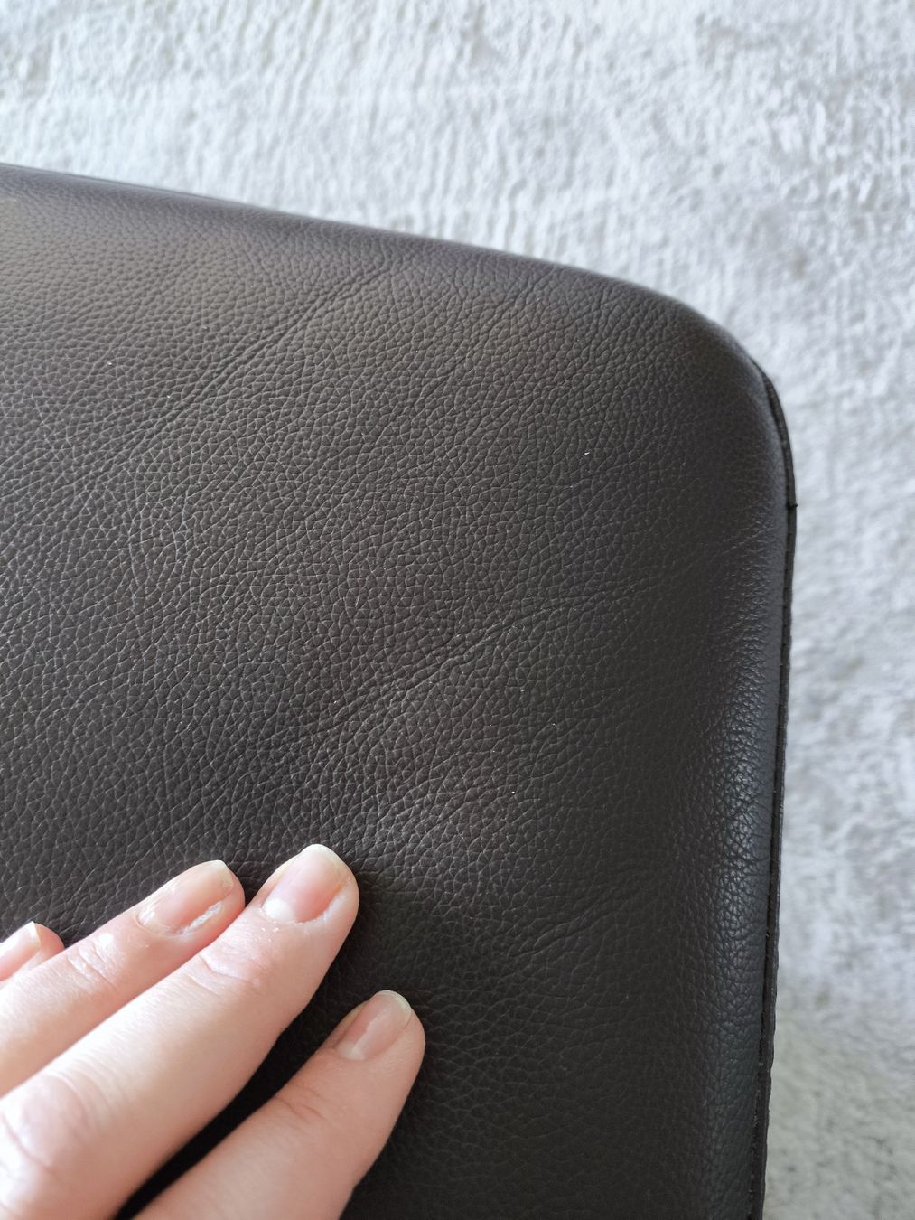 Sofas: Leder Eckcouch Sofa mit Hocker,Braun – D'occasion à Hirzel par Margarita_HandMade 5
