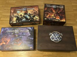 Brettspiel Sword & Sorcery Mega-Kollektion (AC, IM, Addons)