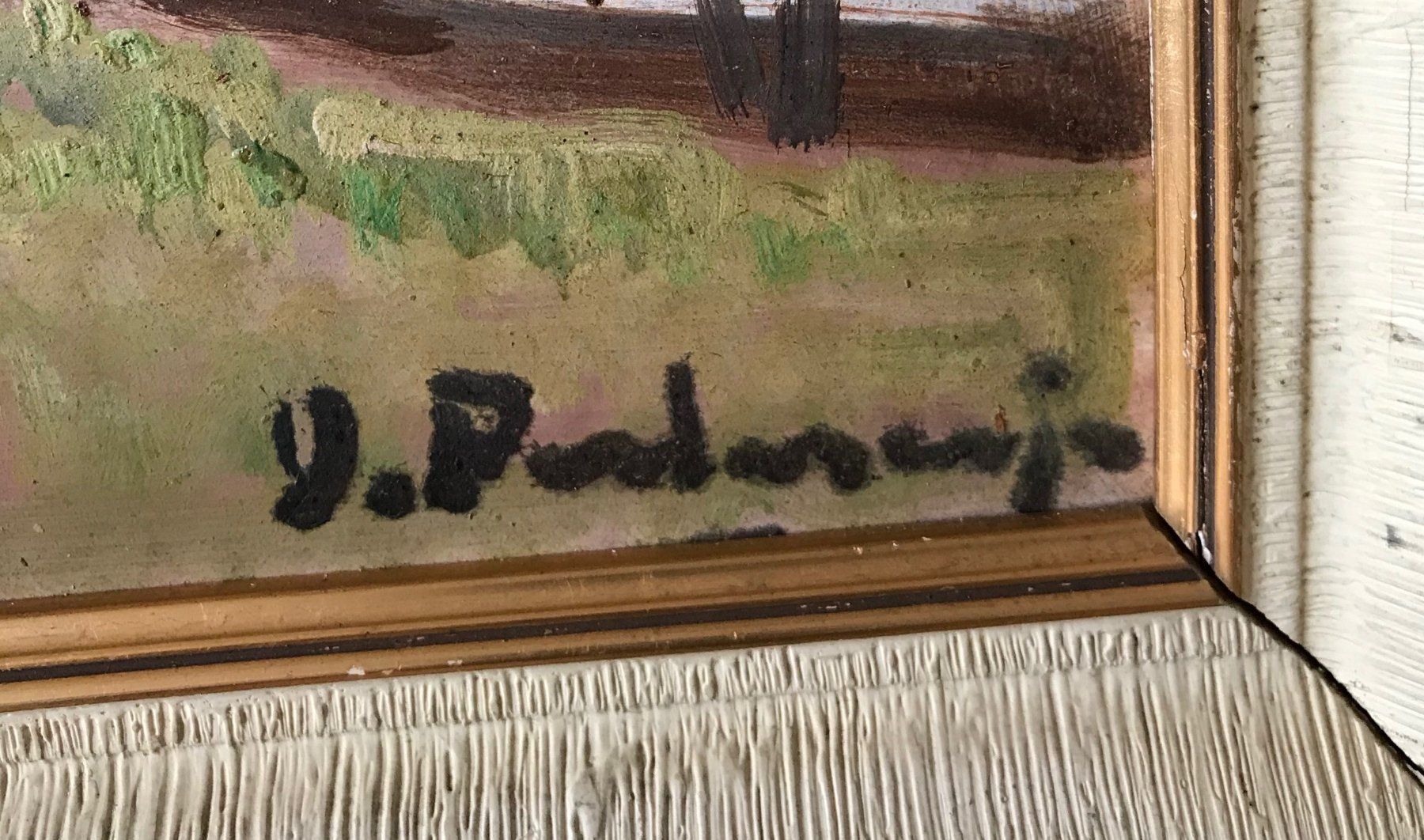 Dipinti: Oelgemälde "Sonogno" TI – Usato da Birmenstorf venduto da Holzbeige 2