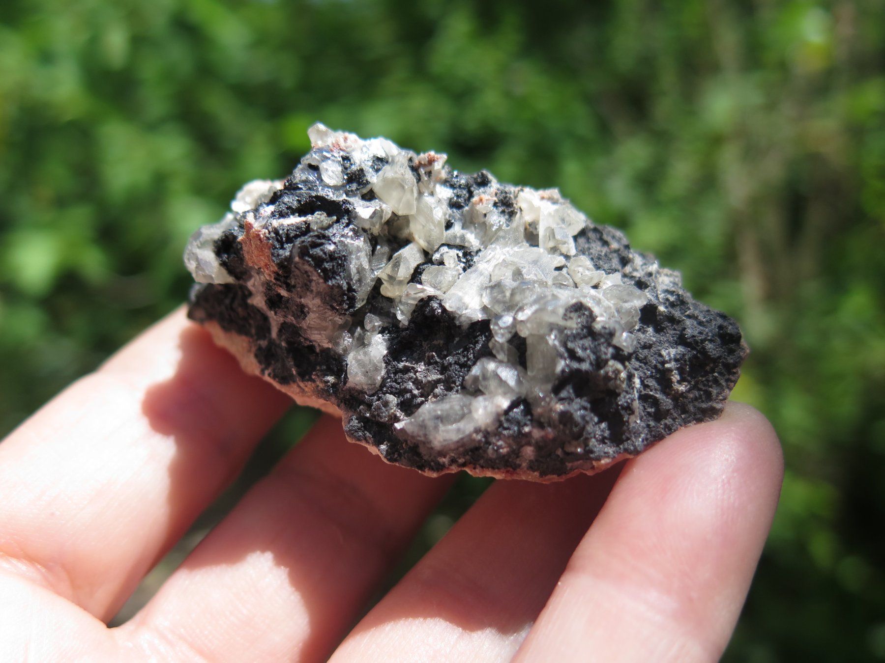 Mineralien & Heilsteine: Cerussit mit Bleiglanz und Dolomit von Marokko – Gebraucht aus Schaffhausen von Yamakana51L8736OQ8 2