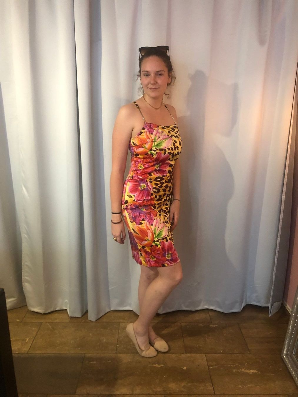 Versace Vestiti: Exklusives Versace Classic Kleid – Usato da Zürich venduto da Naebeli 1