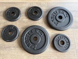 Kettler Hantelscheiben Set,  gebraucht,