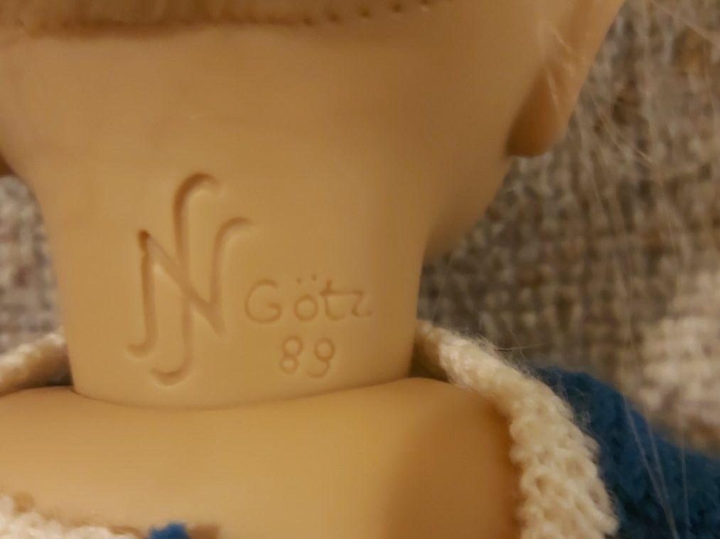Götz Puppen: Puppe Götz blond Sylvia Natterer 1989 – Gebraucht aus Winterthur von ugahugah 2