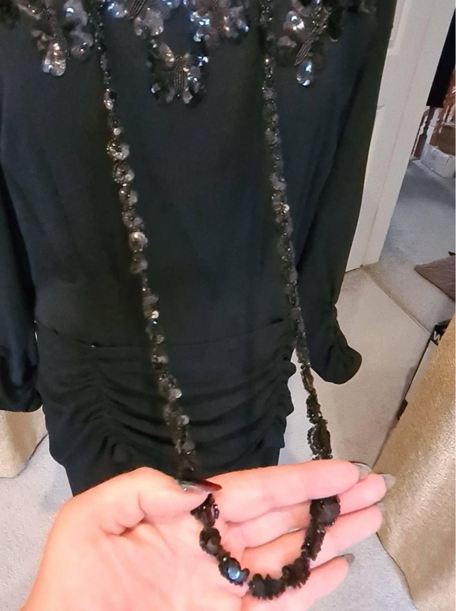 Vestiti: Volup 1940s black crepe s – Nuovo (secondo la descrizione) da Zürich venduto da MISSYS-WONDERBAG 3