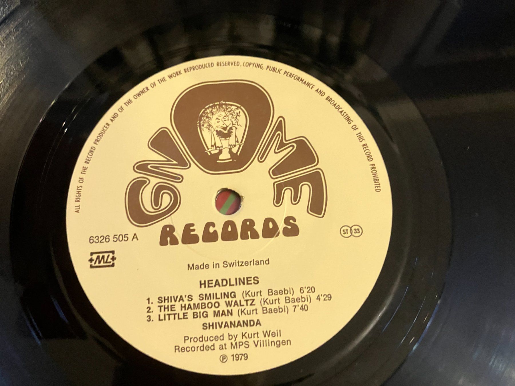 Dischi in vinile: Shivananda – Usato da Aarwangen venduto da Jukebox3 6