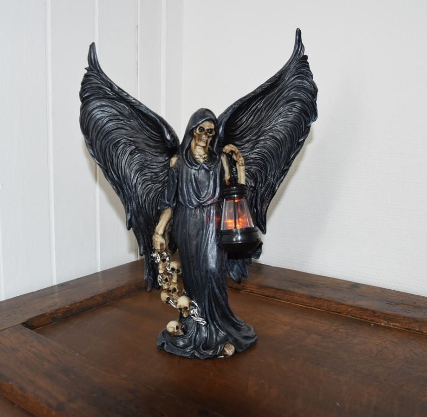 Tutte le decorazioni: Reaper mit Laterne – Nuovo e nell'imballaggio originale da Menziken venduto da mrpaedu