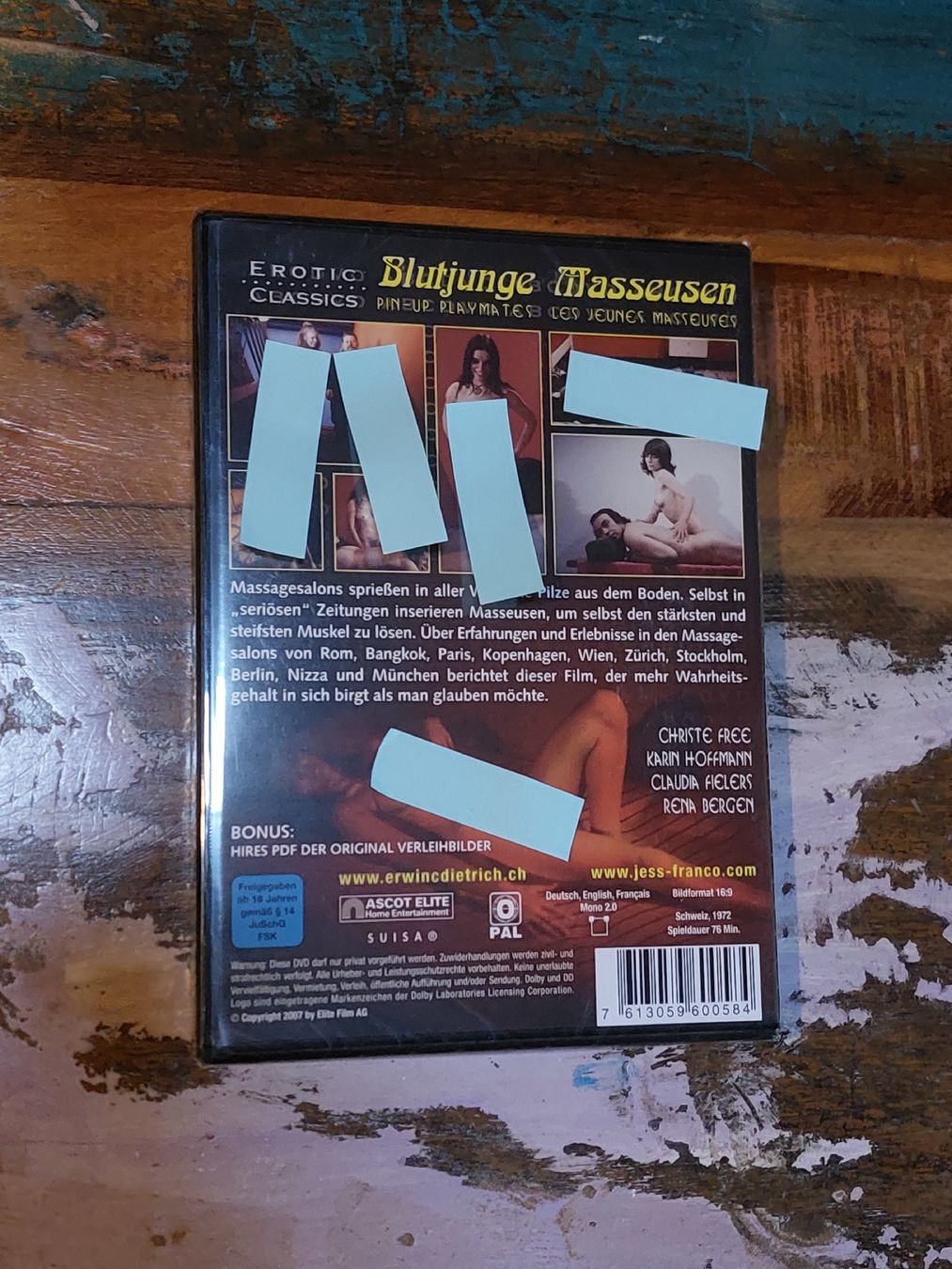 Tutti i DVDs: Blutjunge Masseusen, DVD Erotik OVP – Nuovo e nell'imballaggio originale da Winterthur venduto da Belzarek 1