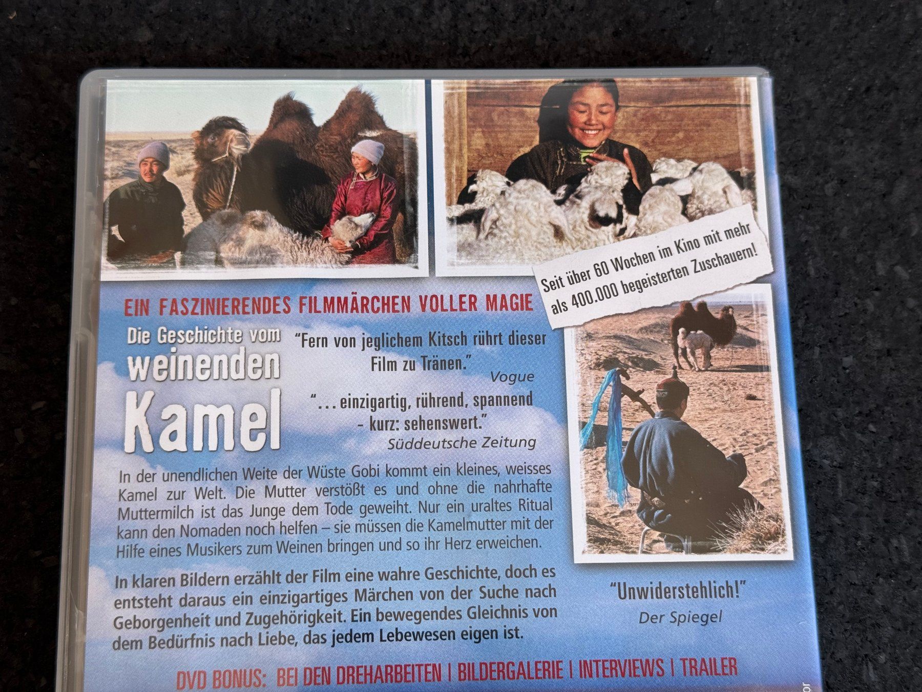 Alle DVDs: Die Geschichte vom weinenden KAMEL DVD DE/Mongolisch – Gebraucht aus Fribourg von tschjoly 2