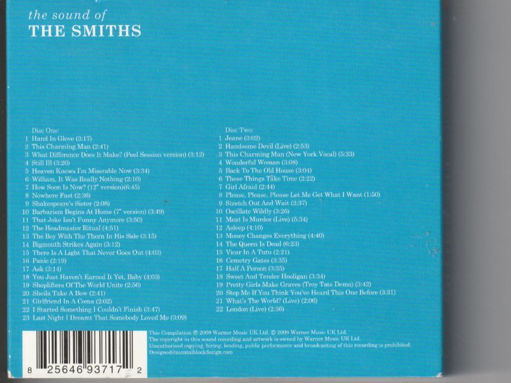 CDs: The Smiths - Sound of – Gebraucht aus Chur von zowie72 1