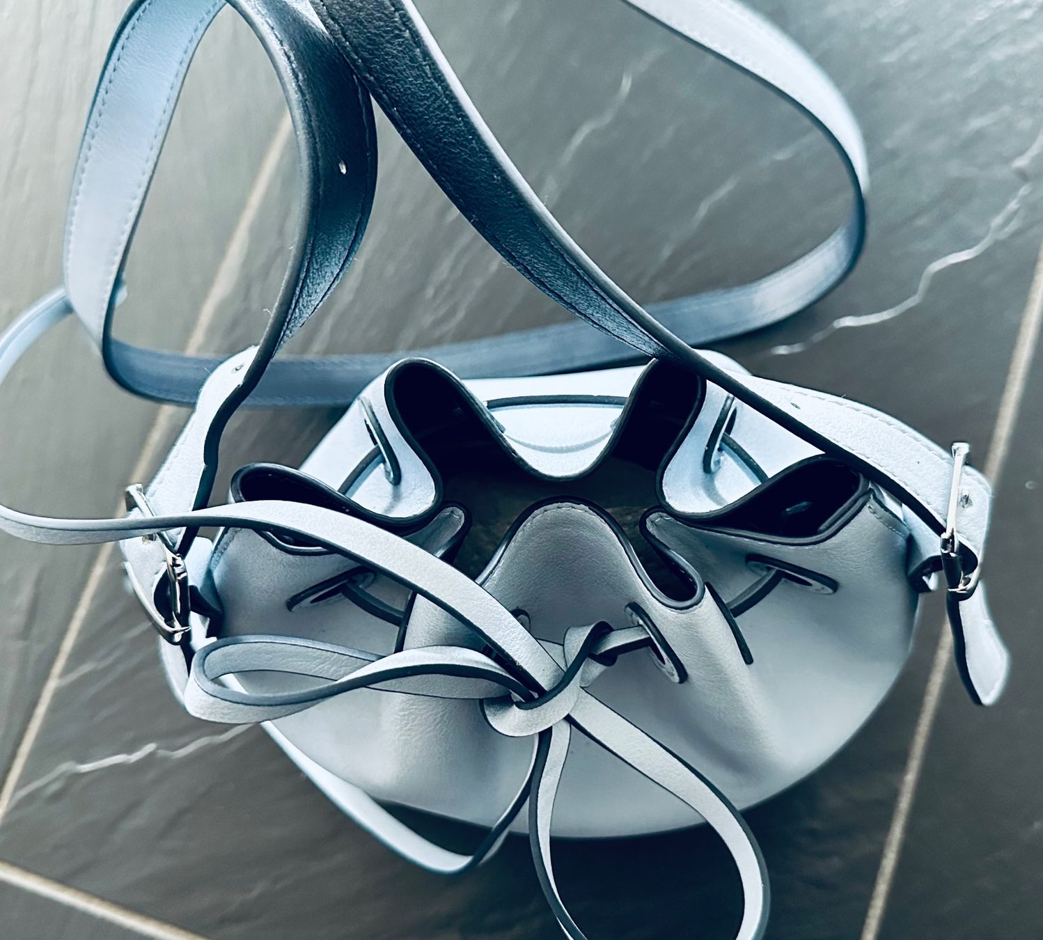 Taschen für Damen: Schöne Handtasche, Duffle bag von Jack Wills, hellblau – Gebraucht aus Wallbach von paxnic 2