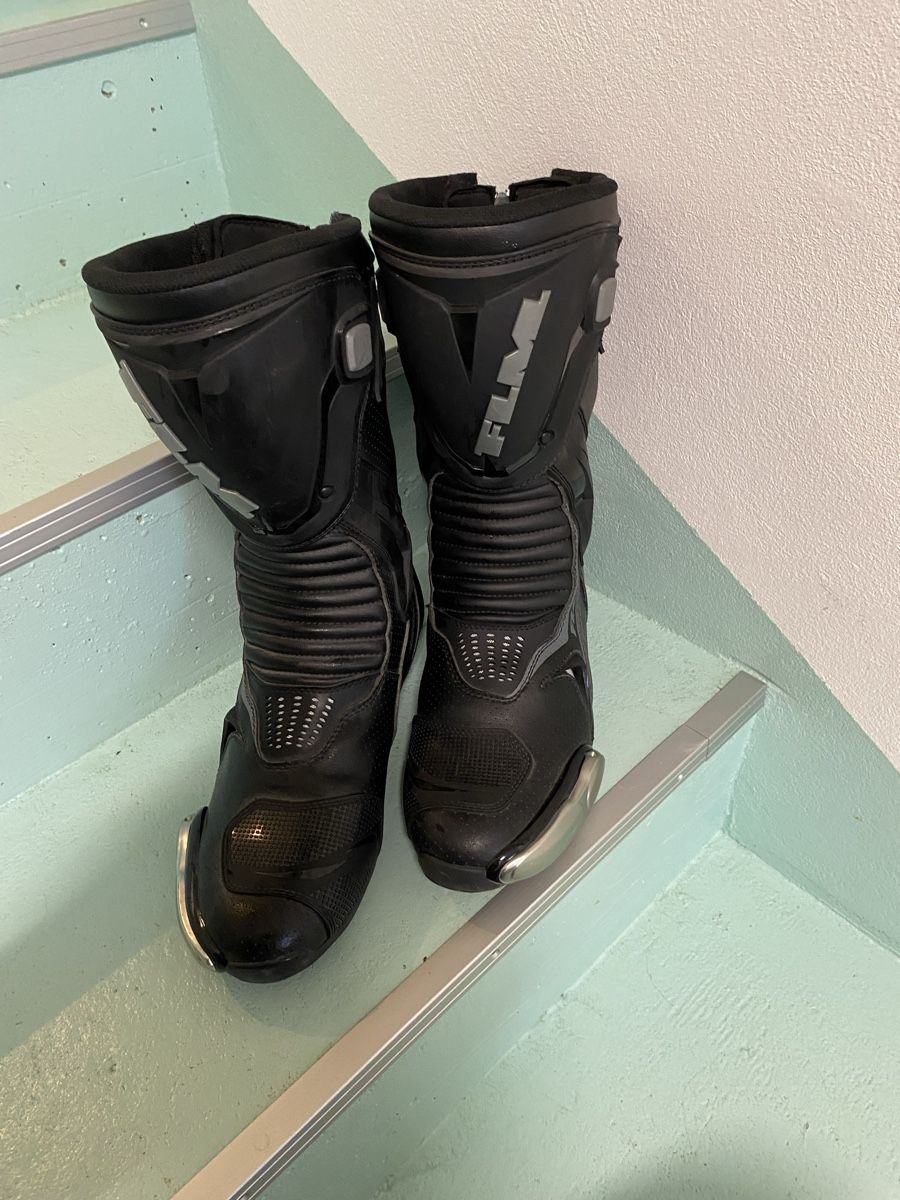 Herrenschuhe: Herrenmotorradstiefel – Neu (gemäss Beschreibung) aus Cordast von Balduin3