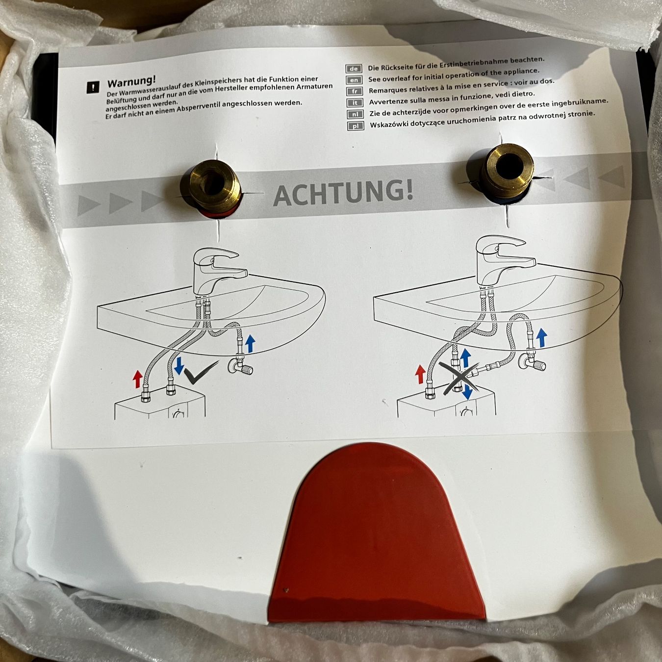 Sanitari: Durchlauferhitzer, Kleinspeicher – Nuovo e nell'imballaggio originale da Hohentannen venduto da kudulibi 1