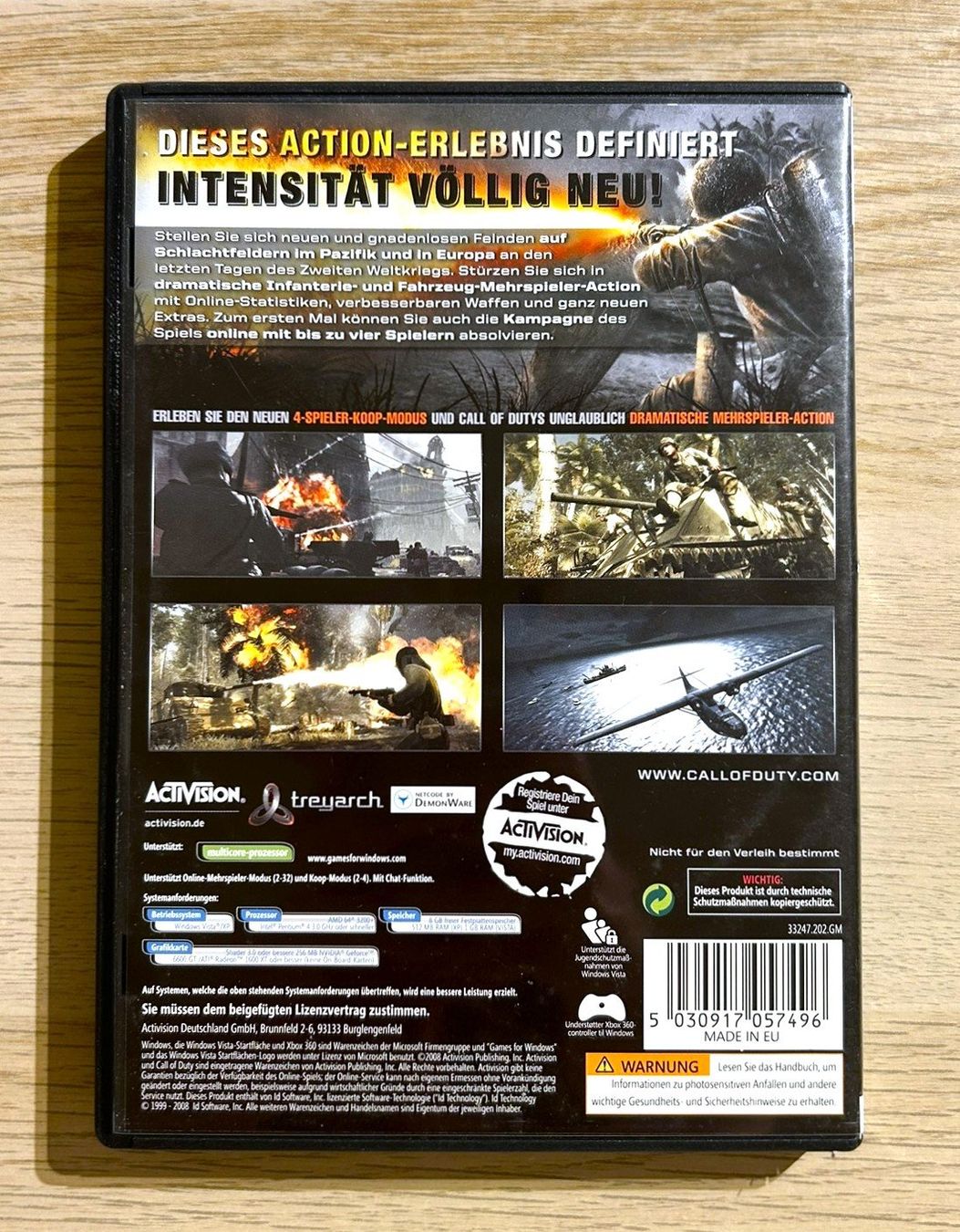 Giochi: Call of Duty World at War PC – Usato da St. Gallen venduto da Alpine.Arcade 1