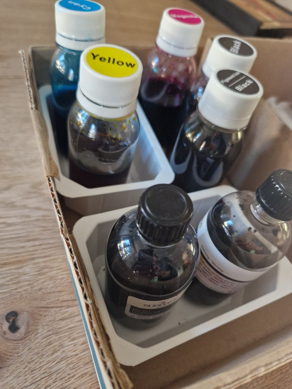 Cartucce per stampanti & toner: Druckertinte Nachfüll Set – Usato da Basel venduto da Luckyvrena 1