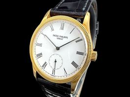 Patek Philippe Calatrava Handaufzug 18k 31mm Fullset *U999