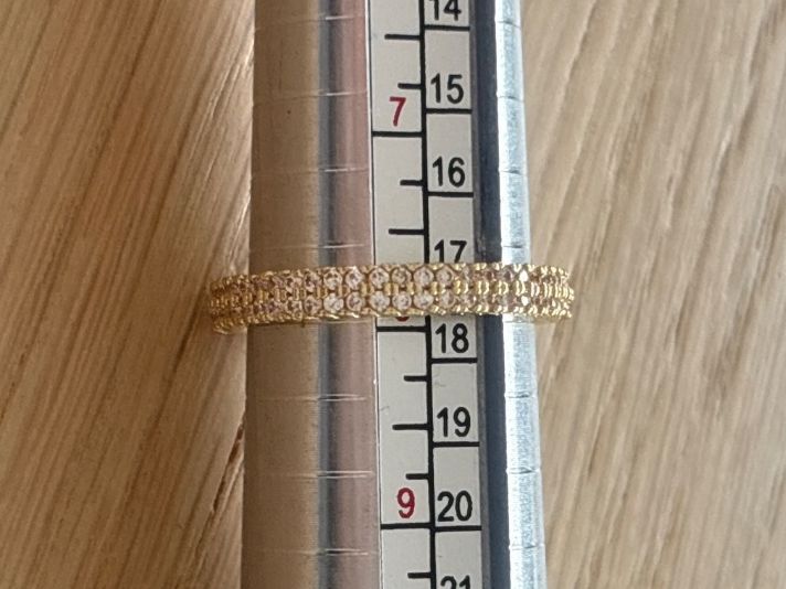 Anelli: Luxus Elegante Gr. 18/8 Ring Memoire Farbe: Gold – Nuovo (secondo la descrizione) da Biel-Bienne venduto da Roserosse13 8