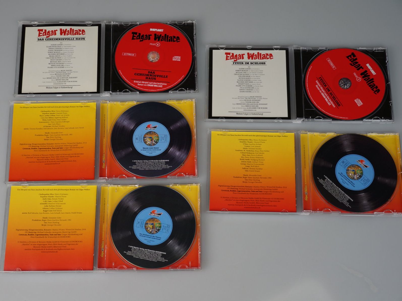 CDs: Edgar Wallace Maritim & Hörplanet CD Hörspiel Sets – Gebraucht aus Rüti ZH von Restwert_Rueti_ZH 5
